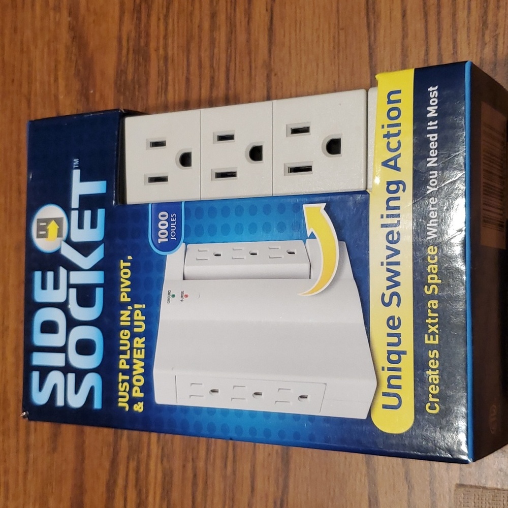 Side Socket Outlet New